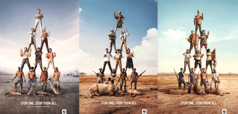 Stop One Stop All - Campaña publicitaria de WWF